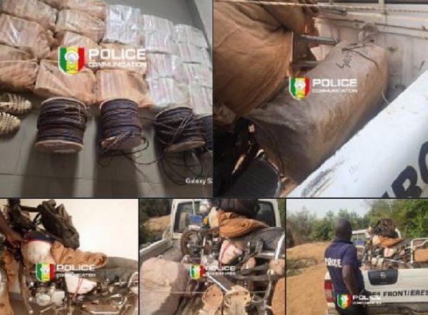 660 bâtons d’explosifs saisis à la frontière malienne: la Police sénégalaise intercepte un important chargement à Diyabougou
