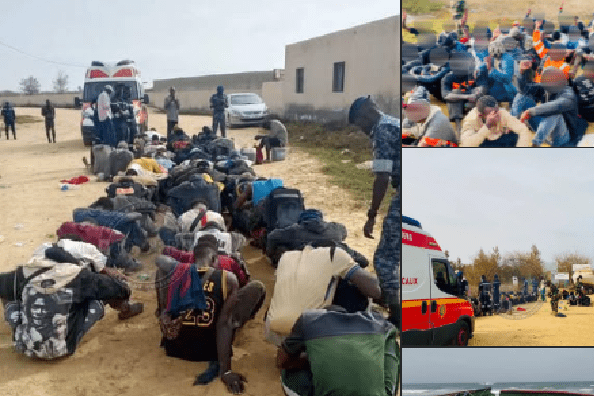 Saint-Louis : 126 migrants irréguliers secourus après huit jours d’errance en mer, le capitaine et son second arrêtés par la gendarmerie