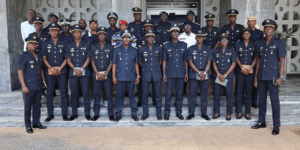 Coopération sécuritaire : les futurs officiers des sapeurs-pompiers en immersion à la Police nationale qui partage son expertise avec la BNSP