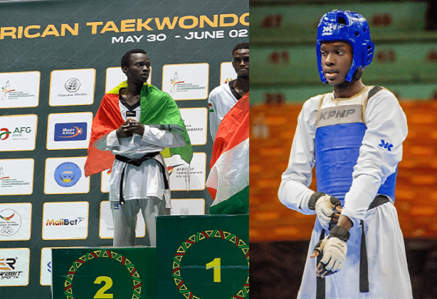 Taekwondo : Vice-champion d’Afrique, malgré le manque de soutien, Fallou Gueye lance un appel pour un meilleur soutien aux arts martiaux