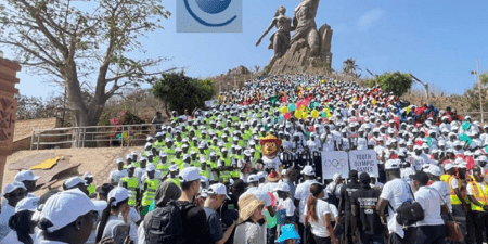 « 10 000 pas pour les JOJ » : une marche citoyenne pour célébrer l&rsquo;entrée de l&rsquo;Afrique dans l&rsquo;histoire olympique