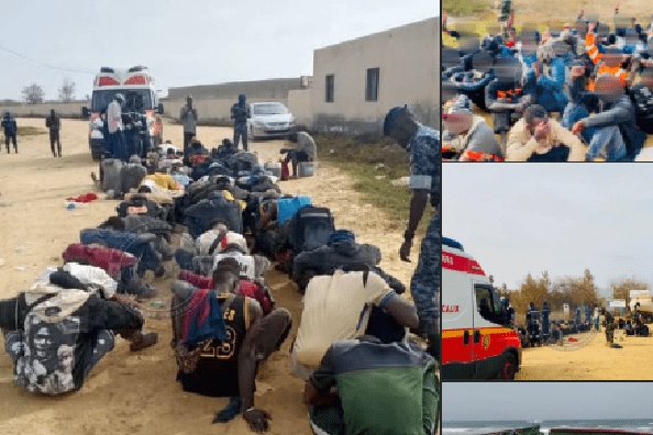 Saint-Louis : 126 migrants irréguliers secourus après huit jours d’errance en mer, le capitaine et son second arrêtés par la gendarmerie