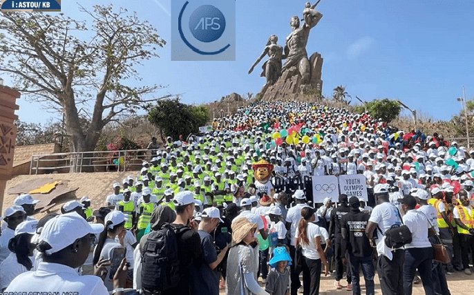 « 10 000 pas pour les JOJ » : une marche citoyenne pour célébrer l&rsquo;entrée de l&rsquo;Afrique dans l&rsquo;histoire olympique