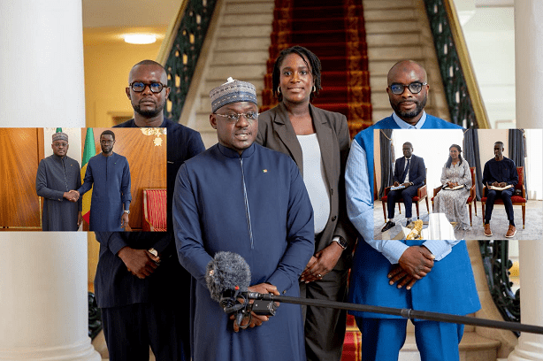 JOJ Dakar 2026 : Bassirou Diomaye Faye reçoit le maire Bara Gaye,  et soutient le projet de Village Planétaire de Yeumbeul Sud