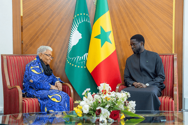 Forum sur le leadership féminin : Bassirou Diomaye Faye reçoit Ellen Johnson Sirleaf qui salue l’engagement du Sénégal