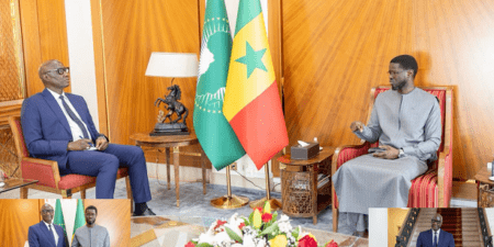 CEDEAO : Eco, circulation et lutte contre le terrorisme au menu d’une rencontre entre Diomaye Faye et Biram Diop
