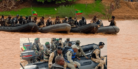 Frontière sénégalo-mauritanienne : militaires, policiers et gendarmes en patrouille conjointe
