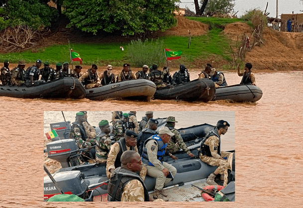 Frontière sénégalo-mauritanienne : militaires, policiers et gendarmes en patrouille conjointe