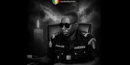 Décès de l’agent Ngor Ndéb Diouf :  la Police nationale rend hommage au défunt