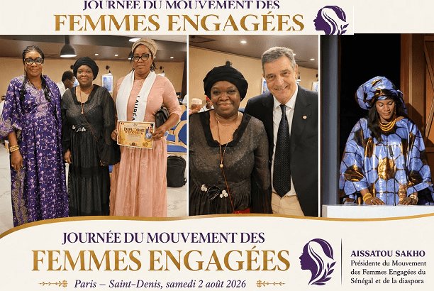 Femmes du Sénégal et de la diaspora : À Paris, le Mouvement des Femmes Engagées réaffirme son plaidoyer pour le leadership féminin