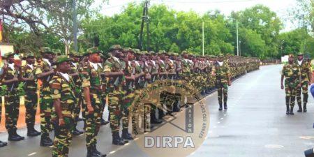 Le 10e détachement sénégalais de la MICEGA prêt pour la Gambie :   618 militaires prêts à rejoindre la mission de la CEDEAO
