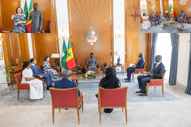 Coopération Sénégal-FMI : Le chef de l’État reçoit Mercedes Vera Martin et la délégation du FMI au terme de sa mission à Dakar
