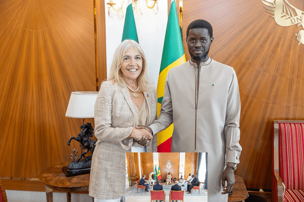 France Médias Monde : Marie-Christine Saragosse reçue au Palais par Diomaye Faye, l’ouverture du Sénégal à tous les acteurs de la presse réaffirmée