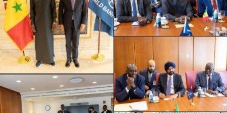 Diomaye Faye rencontre Ajay Banga :  la Banque mondiale confirme son soutien aux réformes et à la transformation du Sénégal