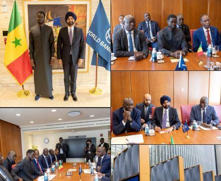 Diomaye Faye rencontre Ajay Banga :  la Banque mondiale confirme son soutien aux réformes et à la transformation du Sénégal