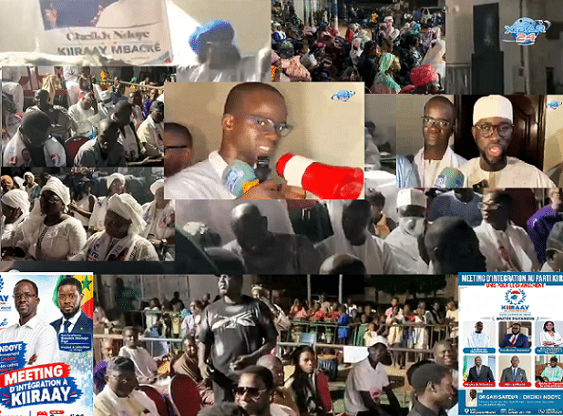 Mbacké : Avec « Nass Suba Sénégal » Cheikh Ndoye réussit le pari de la mobilisation et annonce une forte dynamique autour de Kiiraay