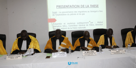 Police et recherche : Le Contrôleur général Abdoul Wahab Sall décroche un doctorat avec la mention Très Honorable