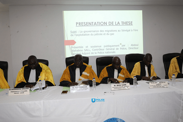 Police et recherche : Le Contrôleur général Abdoul Wahab Sall décroche un doctorat avec la mention Très Honorable