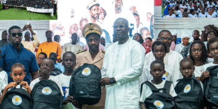 Cambérène : Doune Pathé Mbengue distribue 3 000 kits scolaires et affiche ses ambitions pour la mairie de la ville de Dakar