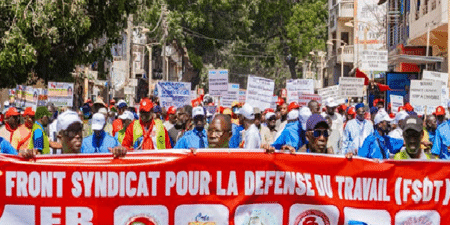 Grève générale des 21, 22 et 23 octobre : le FSDT revendique un suivi massif et compte annoncer son bilan ce samedi