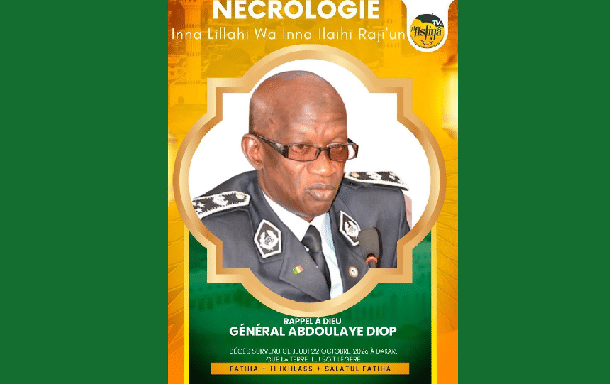 Police nationale : Décès du Contrôleur général Abdoulaye Diop, un grand serviteur de l’État, n’est plus