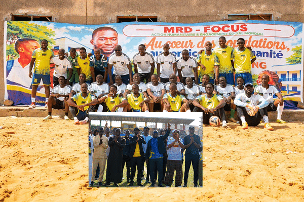 Sport, éducation et solidarité : à Guédiawaye, Mouhamad Rassoul Dieng invite les jeunes à prendre des initiatives
