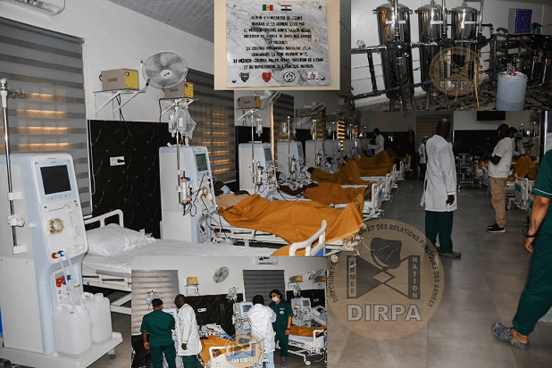 Santé : l’hôpital militaire de Thiès se dote d’un centre d’hémodialyse de 30 générateurs