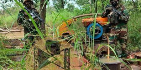 Tambacounda : l’armée démantèle un site d’orpaillage clandestin sur la Falémé